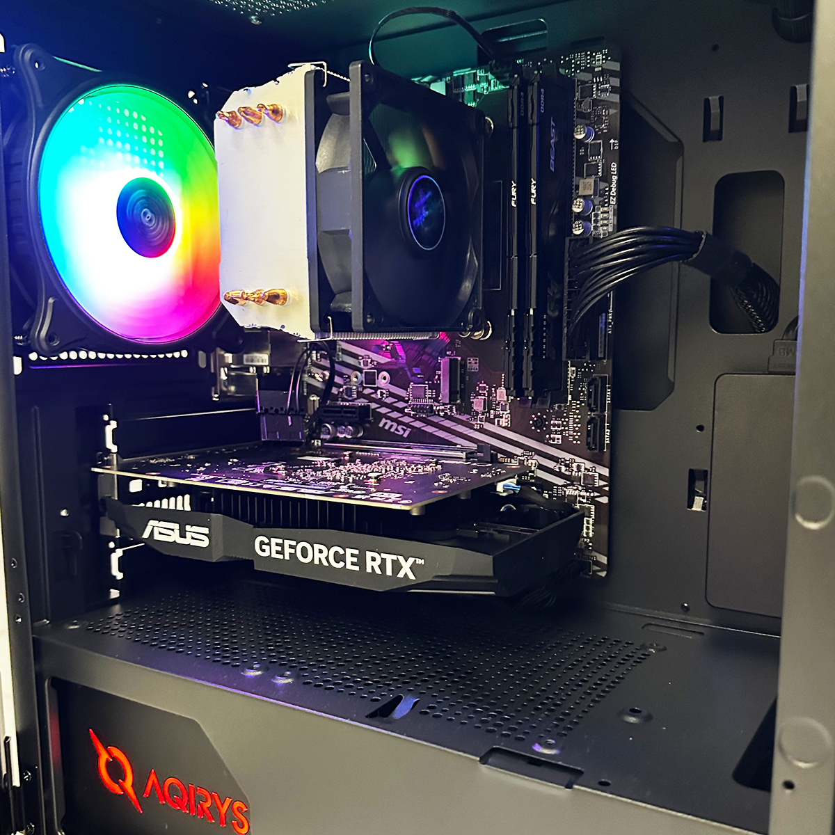 Unitate PC Gaming Ryzen 5 3600 3.60 Ghz, 16GB RAM, Nvidia GTX 3050 6GB, 240GB SSD, Windows 11 Pro [2]