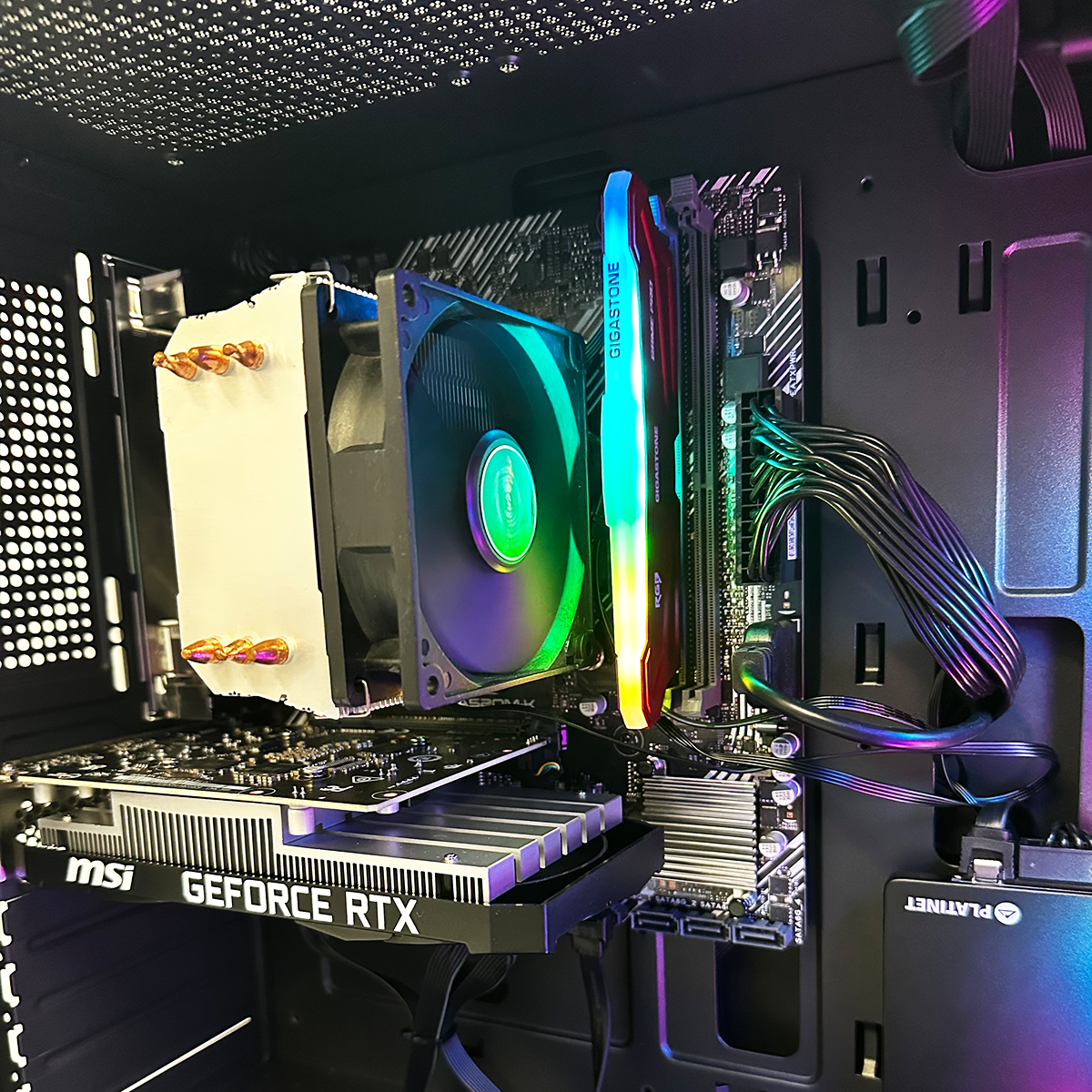 Unitate PC Gaming Ryzen 5 5500 3.60 Ghz, 16GB RAM, Nvidia GTX 3050 6GB, 240GB SSD, Windows 11 Pro [3]