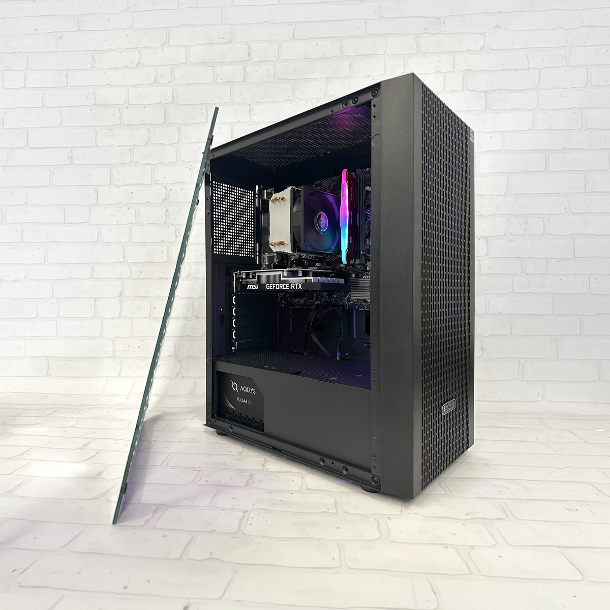 CALCULATOARE GAMING NOI - Unitate PC Gaming Ryzen 5 5500 3.60 Ghz, 16GB RAM, Nvidia GTX 3050 6GB, 240GB SSD, Windows 11 Pro