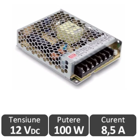 Surse de alimentare LED 12V - Sursa alimentare LED 100W 12V 8.5A