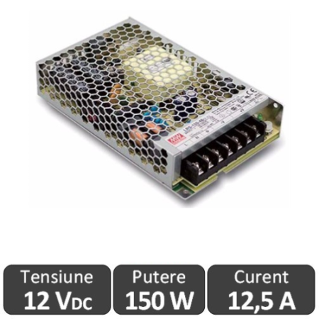 Surse de alimentare LED 12V - Sursa alimentare LED 150W 12V 12.5A