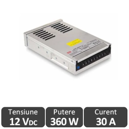 Surse de alimentare LED 12V - Sursa alimentare LED 360W 12V 30A