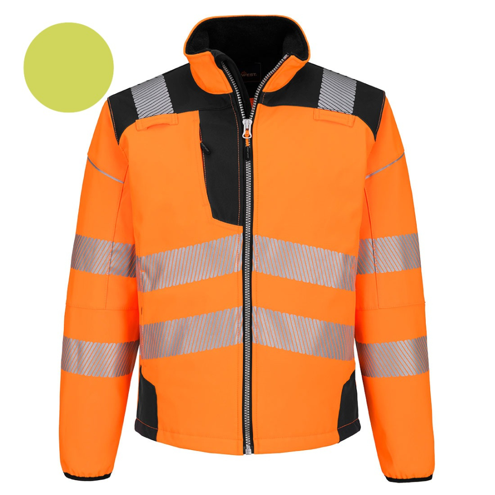 Jacheta Softshell Portwest PW3 Vision HiVis T402 [4]
