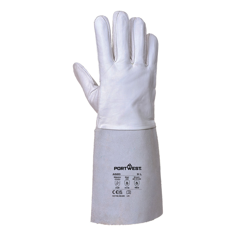 Manusi din piele moale de capra Premium Tig Welding A520 [2]