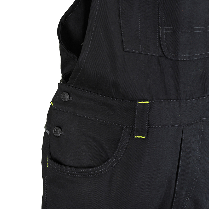 Pantaloni cu pieptar 100% bumbac,240 g/mp COMFORT-BP-B [4]
