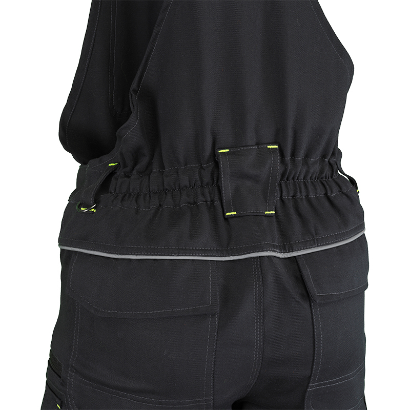 Pantaloni cu pieptar 100% bumbac,240 g/mp COMFORT-BP-B [5]