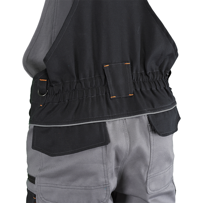 Pantaloni cu pieptar 100% bumbac,240 g/mp COMFORT-BP-S [6]