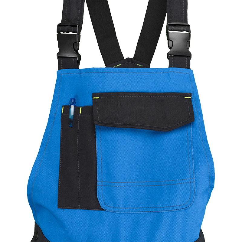 Pantaloni cu pieptar 100% bumbac COMFORT-BP-A [4]