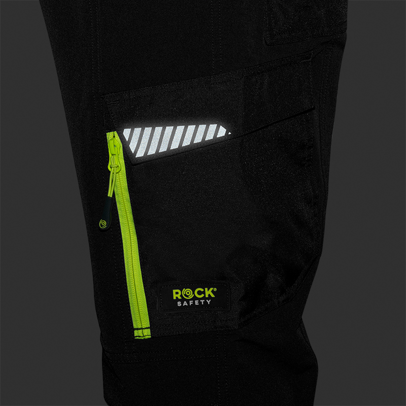 Pantaloni de lucru elastici in 4 directii, 90% nailon/10% elastan [11]