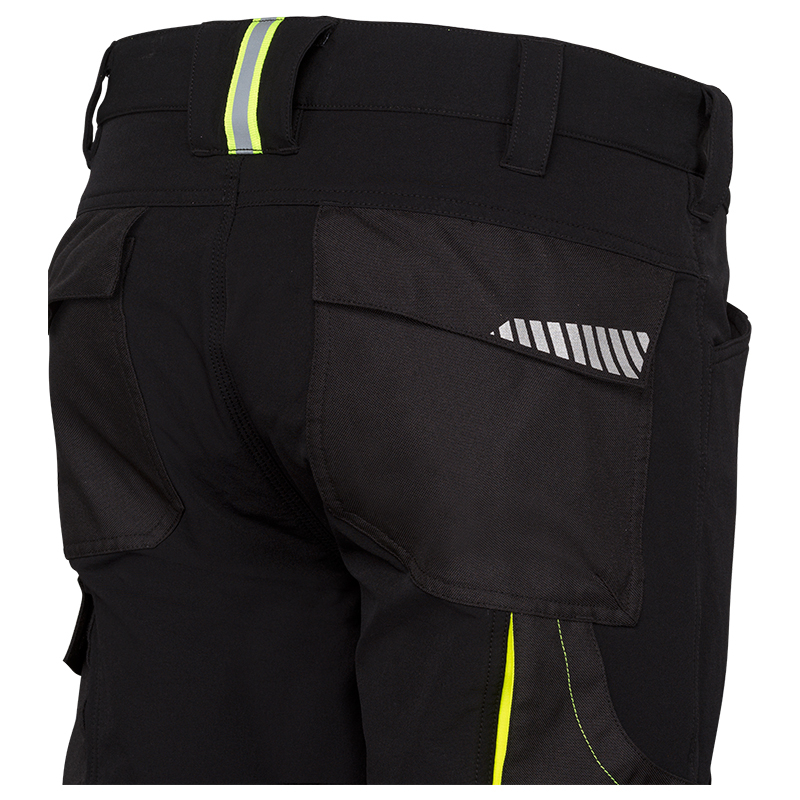 Pantaloni de lucru elastici in 4 directii, 90% nailon/10% elastan [4]