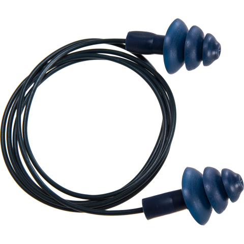 PROTECTIA CAPULUI - Antifoane reutilizabile Portwest detectabile TPR Corded Ear Plugs (50 de perechi) EP07