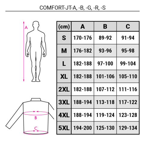 Jacheta de lucru 100% bumbac COMFORT-JT-B [8]