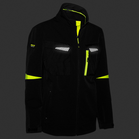 Jacheta de lucru elastica in 4 directii, 90% nailon/10% elastan- FLEXIMOVE-JT-B [9]