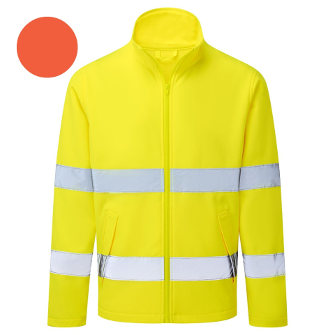 Jachete - Jacheta Softshell Portwest Essential 2L Galben/Portocaliu ES428