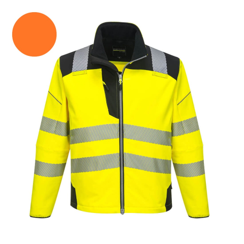 Jacheta Softshell Portwest PW3 Vision HiVis T402
