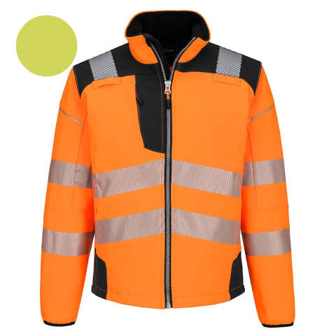 Jacheta Softshell Portwest PW3 Vision HiVis T402 [3]