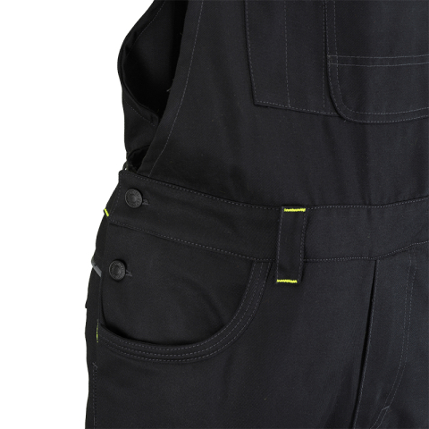 Pantaloni cu pieptar 100% bumbac,240 g/mp COMFORT-BP-B [3]