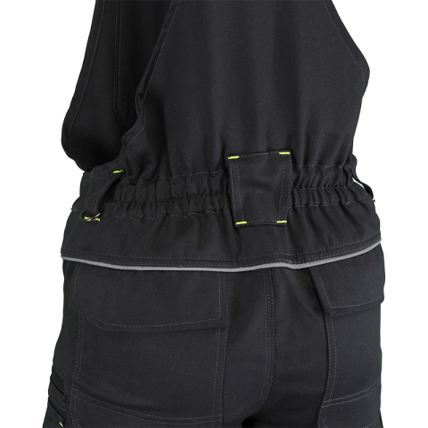 Pantaloni cu pieptar 100% bumbac,240 g/mp COMFORT-BP-B [4]