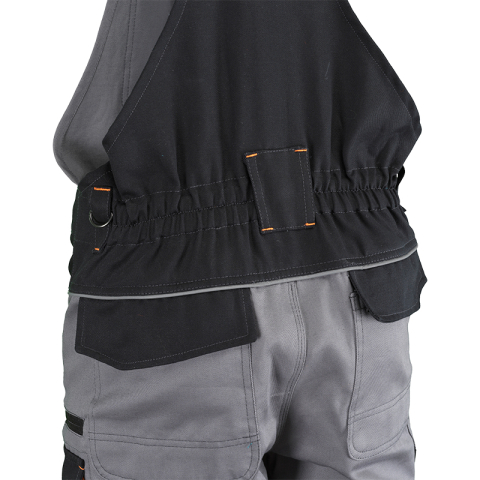 Pantaloni cu pieptar 100% bumbac,240 g/mp COMFORT-BP-S [5]