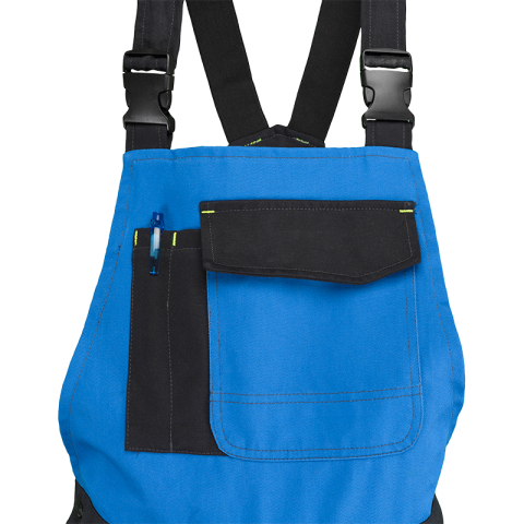 Pantaloni cu pieptar 100% bumbac COMFORT-BP-A [3]