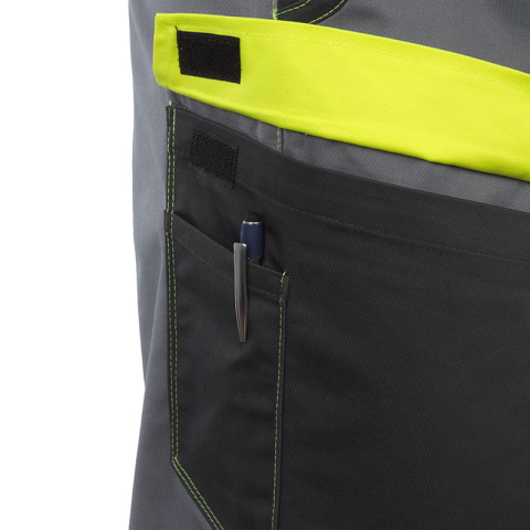 Pantaloni de lucru cu pieptar din tercot SHELTER-BP [9]