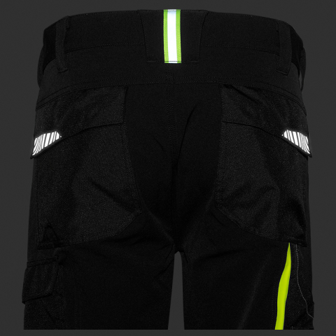 Pantaloni de lucru elastici in 4 directii, 90% nailon/10% elastan [4]