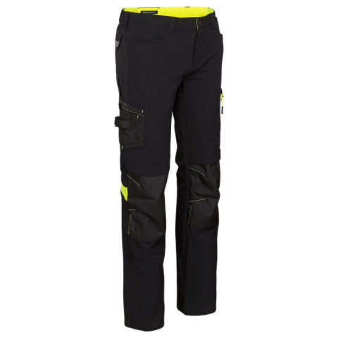 Pantaloni talie - Pantaloni de lucru elastici in 4 directii, 90% nailon/10% elastan