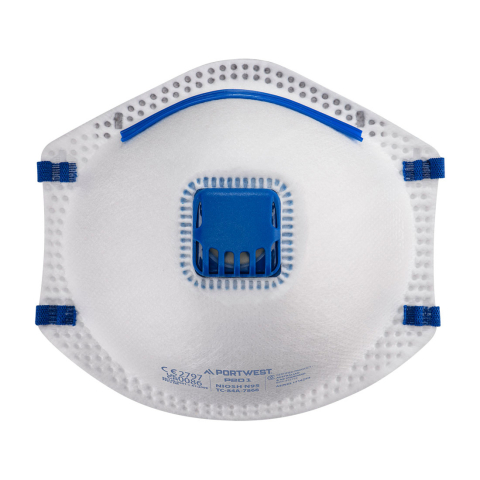 SEMIMASTI|MASTI CU FILTRE - Semimasca de protectie FFP2 Portwest cu supapa -P201