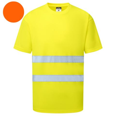 Tricou portwest portocaliu/galben  Essential Hi-Vis  ES478 [1]
