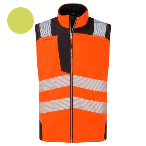 Jachete - Vesta Softshell Portwest  HiVis (3L) PW325