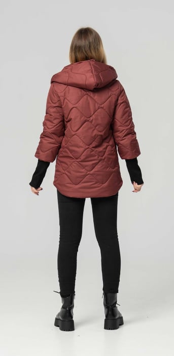 Geaca-dama-DORA-scurta-matlasata-grena [2]