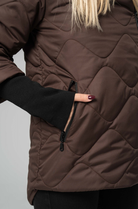 Geaca-dama-DORA-scurta-matlasata-maro [3]