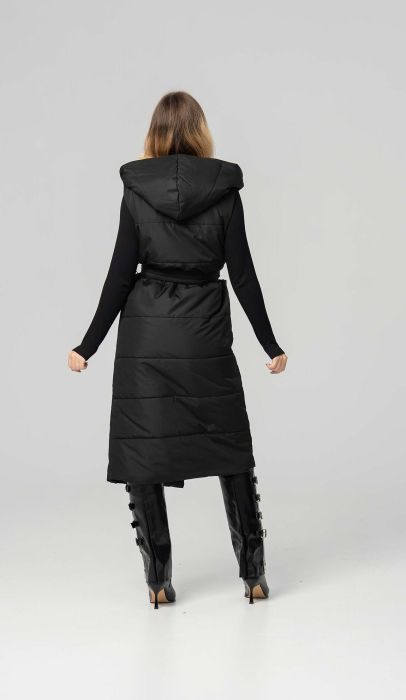 Vesta-dama-CARLA-lunga-matlasata-neagra [3]