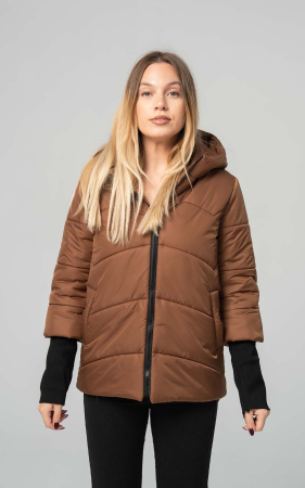 GECI, VESTE - Geaca-dama-ALBERTA-scurta-matlasata-maro.jpeg