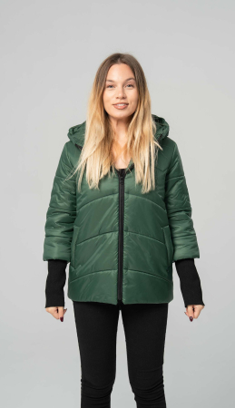 GECI, VESTE - Geaca-dama-ALBERTA-scurta-matlasata-verde.jpeg