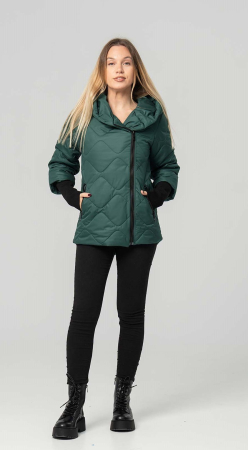 Geaca-dama-DORA-scurta-matlasata-verde [4]