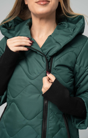 Geaca-dama-DORA-scurta-matlasata-verde [2]