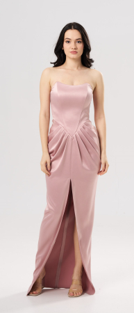 ROCHII ELEGANTE - Rochie lunga eleganta SOFIA roz