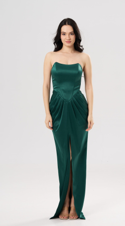 ROCHII ELEGANTE - Rochie lunga eleganta SOFIA verde