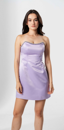 Rochie eleganta,mini,cu bust corsetat [1]