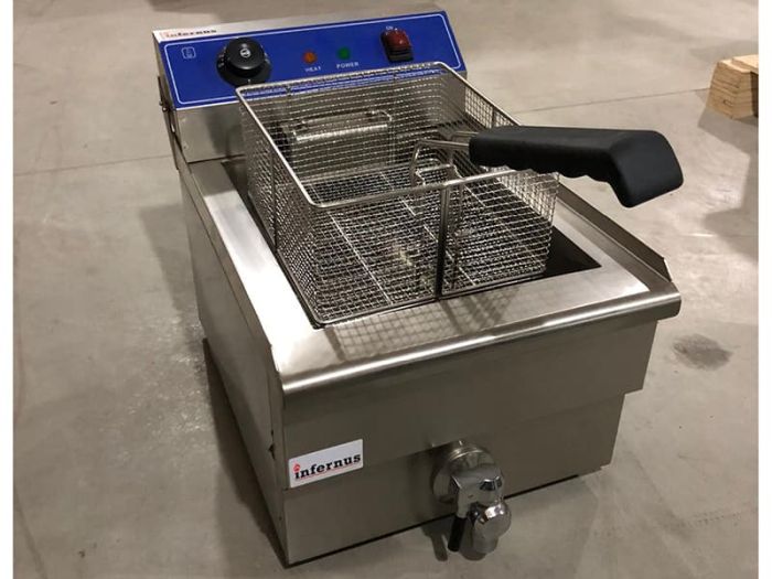 Friteuza electrica de banc cu Robinet [3]