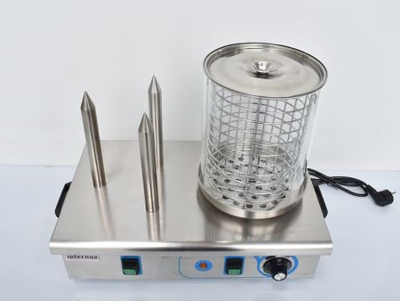 Aparat Hot-Dog cu tepuse - steamer [1]
