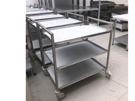 Carut de inox cu 2 si 3 polite [2]