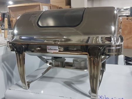 Chafing Dish - tava inox expunere [2]