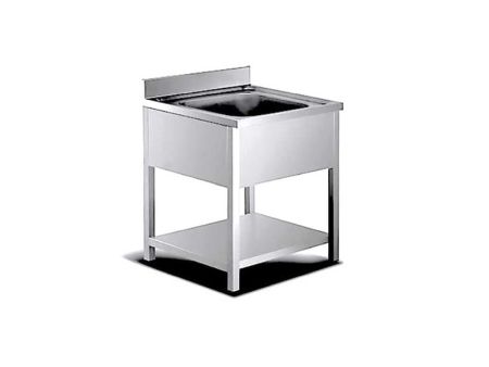 Mobilier Inox - Chiuvetă deschisă cu 1 cuvă
