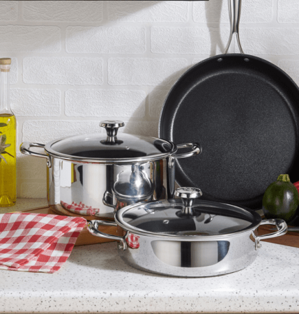 Tigai / Cratite - Cratita cu Capac din Inox