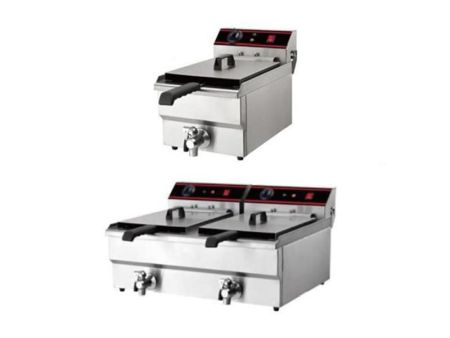 Bucatarie Calda - Friteuza electrica de banc cu Robinet