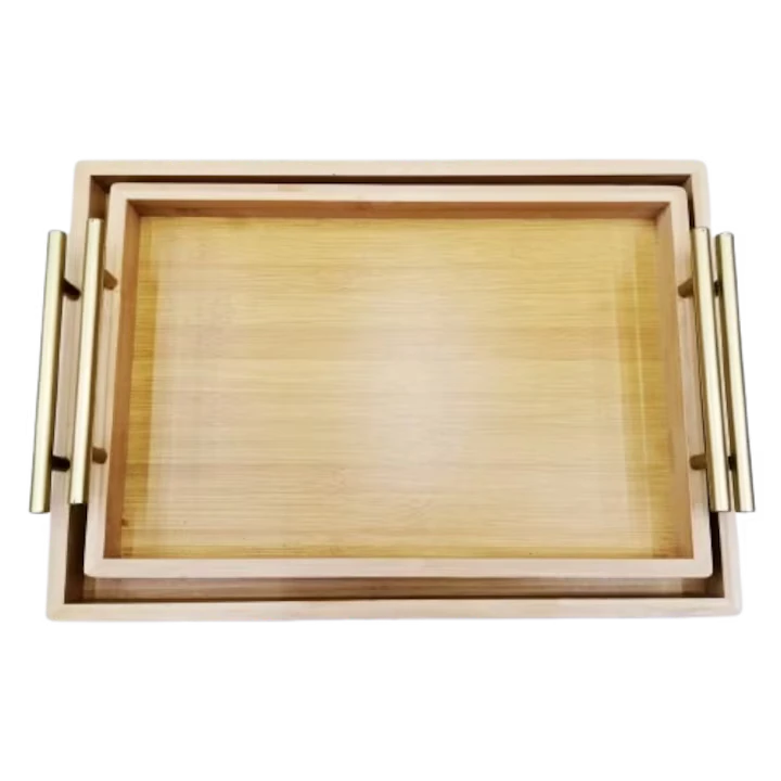 SET 2 TAVI SERVIRE LEMN CU MANERE [2]