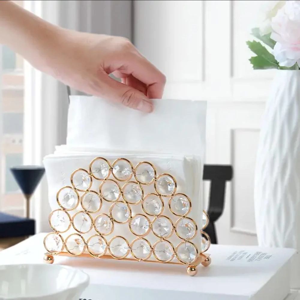 Decoratiuni - Set suport servetele si suport lumanare cu picior ✨