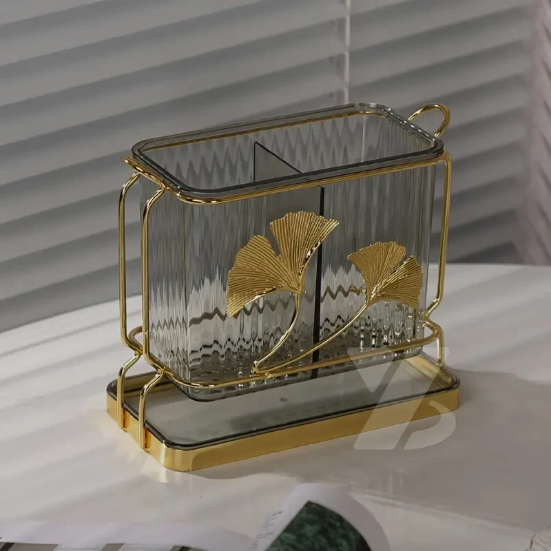 Articole Bucatarie - Suport tacamuri din metal gold luxury ✨